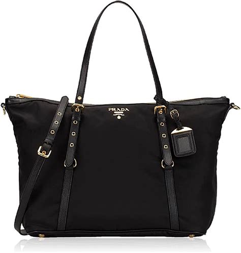 prada bn 1092 tessuto top handle convertible bag black nylon|Prada Tessuto Nylon Top Handle Bag .